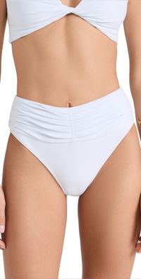 Ramy Brook Ivo Bikini Bottoms White M