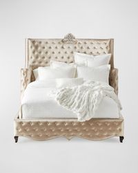 Alexis Tufted King Bed