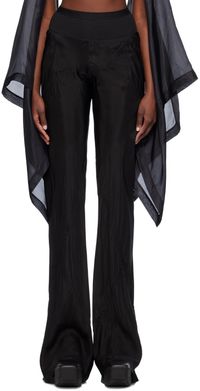 Rick Owens Black Jumbo Lounge Pants