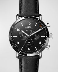 Men's 45mm Canfield Chronograph Watch