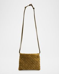 Small Suede Pouch Bag