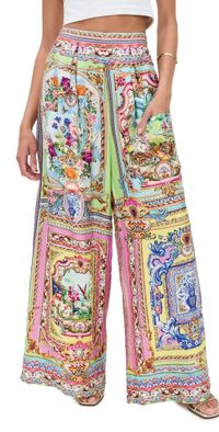 Camilla Wide Leg Trousers Spirit Of Santa Maria M