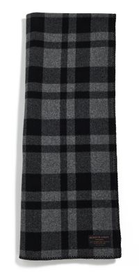 Filson Mackinaw Wool Blanket Charcoal/Black One Size