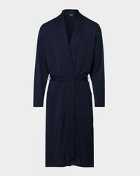 Men's Night Day Interlock Cotton Robe