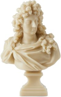 Trudon Beige Louis XIV Bust Candle, 2.6 kg