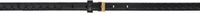 Bottega Veneta Black Thin Watch Belt