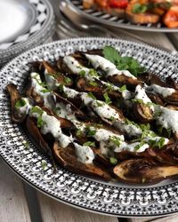 Casablanca Rimmed Oval Platter, 16"