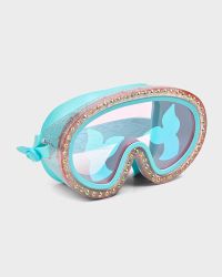 Kid's Blue Sushi Rhinestone Swim/Snorkel Mask Goggles