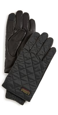 Polo Ralph Lauren Touch Quilted Field Glove with Label Black S