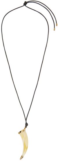 A.P.C. Black Roadie Necklace