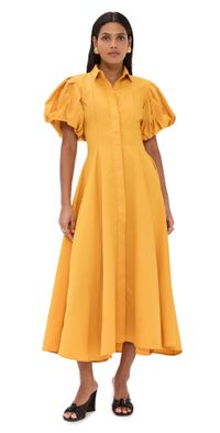 Rendoll Gina Dress Mustard 10