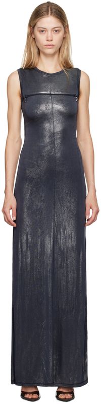 Diesel Navy D-Vety Maxi Dress