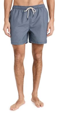Barbour Shell Swim Shorts 5.5 Navy M