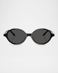 ov5574su Oval Acetate Sunglasses
