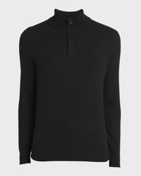 Men's Cashmere Quarter-Zip Sweater
