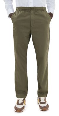 Lacoste Regular Fit Pull On Chinos Olive L