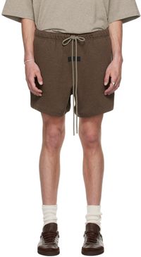 Fear of God ESSENTIALS Brown Drawstring Shorts