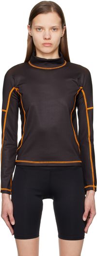 Miista T-shirt à manches longues Ellis noir