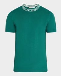 Men's Logo-Collar Jersey T-Shirt