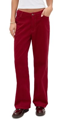 Lioness Rebels Corduroy Pants Crimson XXS