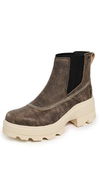 Sorel Joan Chelsea Boots Canoe/Bleached Ceramic 10
