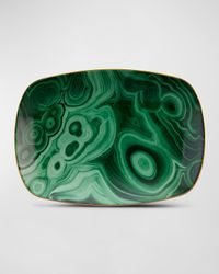 Malachite Rectangular Tray