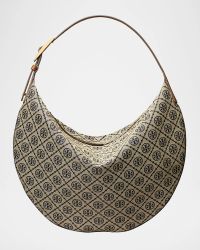 T Monogram Balloon Shoulder Bag