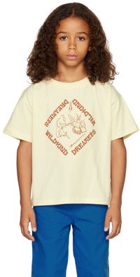 Wildkind Kids Off-White Oversized Dreamers Diamond T-Shirt