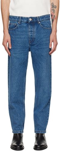 AMI Paris Jean fuselé bleu