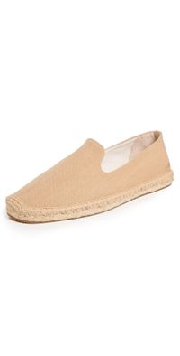 Soludos Smoking Slipper Espadrilles Cafe Taupe 11-11.5