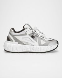 Kid's Reflective Mixed Media Sneakers, Kids