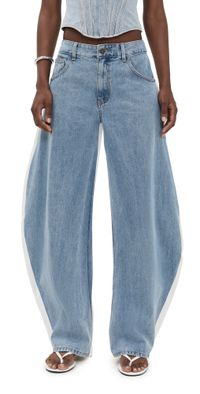 Lioness Horseshoe Jeans Porcelain Blue S