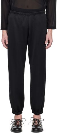 NEEDLES Pantalon de détente noir à glissières