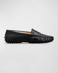 Gommini Leather Driver Penny Loafers