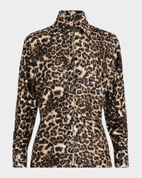 Cheetah Althea Mini Shirtdress