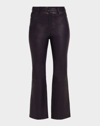The Leather Reboot Crop Jeans