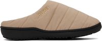A.P.C. Beige SUBU Edition F-Line Slippers