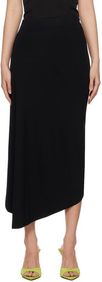 Gauge81 Black Lange Midi Skirt