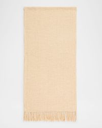 Natte Tweed Fringe Scarf