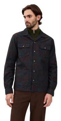 Polo Ralph Lauren Garment Dyed Jasper Overshirt Chesterton Paisley L
