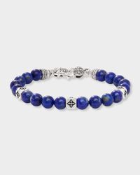 Sterling Silver Lapis Bracelet