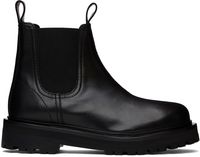 Studio Nicholson Black Kick Chelsea Boots