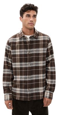 Les Deux Lennon Check Overshirt Delicioso XL