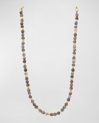 Botswana Agate Beaded Necklace