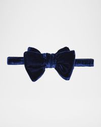 Men's Pre-Tied Velvet Bow Tie