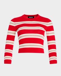 Cruz Striped Knit Top