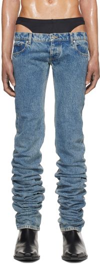 Jean Paul Gaultier Jean bleu édition Shayne Oliver