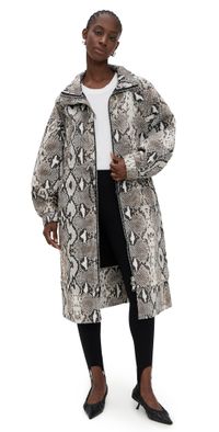 ESSENTIEL ANTWERP Identify Oversized Rain Coat Combo1 Off White S