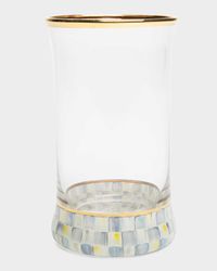 Sterling Check Highball Glass