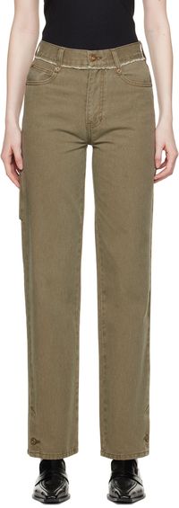 DRAE Khaki Carpenter Jeans